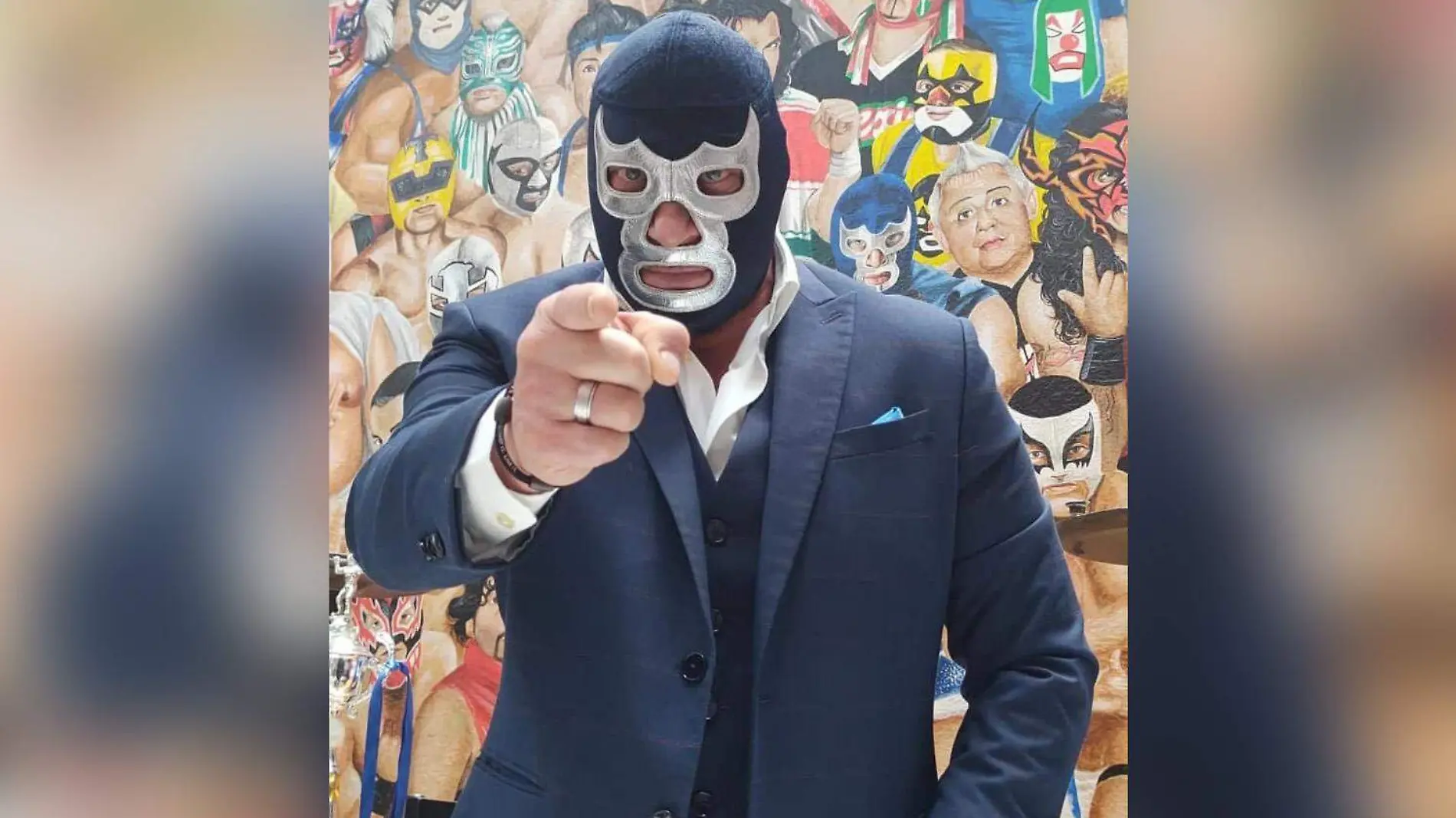 Cortesía Facebook Blue Demon - LUCHA (1)